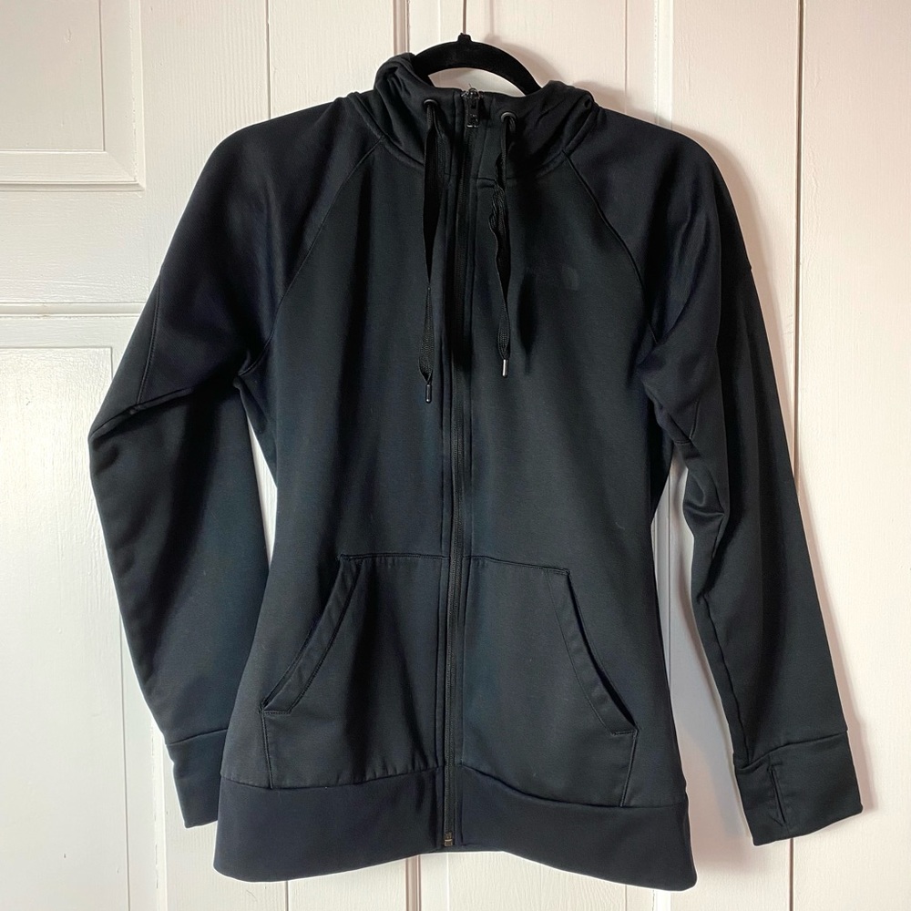 The North Face Women’s Size S/P Black Zip Up Hoodie